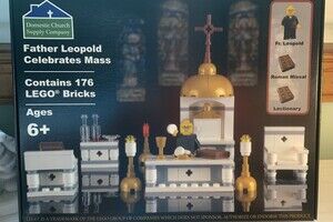 Building Blocks Father Leopold Celebrates Mass Age 6+